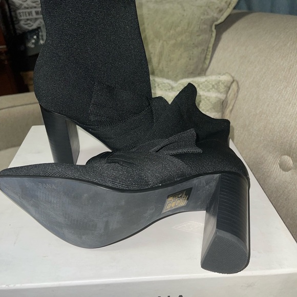 New Sol Sana liana dress boots heels sz 37/7 $150 HTF! - Picture 6 of 6